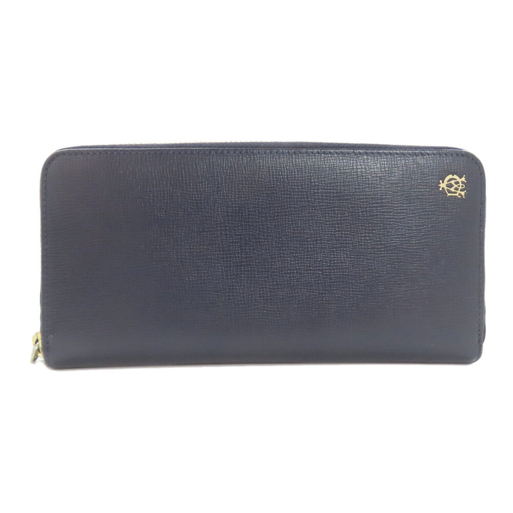 Dunhill Logo Leather Long Wallet for Men